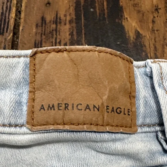 American Eagle Outfitters Pale Blue Skinny Jeans - Picture 4 of 7